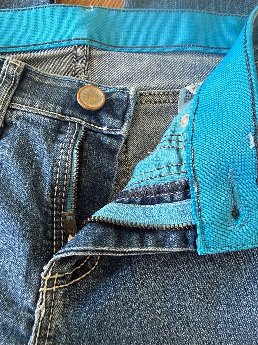 Wrangler Q-baby size 3/4 x 32 - Picture 5 of 5